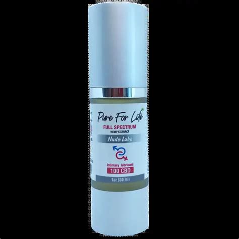Pure For Life CBD Nude Lube 100mg