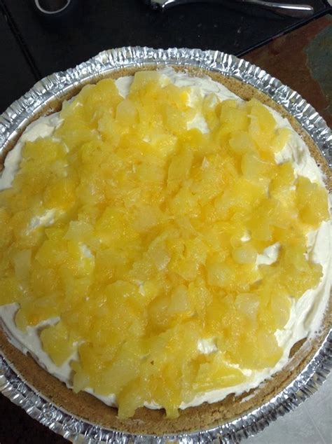 Homemade Pineapple Cheese Pie Food Gasms Recipes