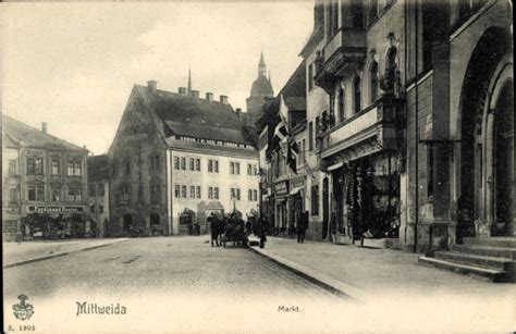 Ansichtskarte Postkarte Mittweida In Sachsen Partie Am Akpool De