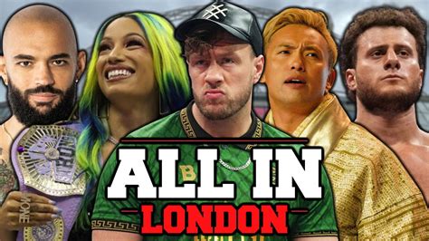 Predicting The Card For Aew All In London Wembley Stadium Page