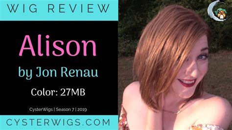 Cysterwigs Wig Review Alison By Jon Renau Color Mb Strawberry