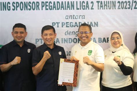 PT Pegadaian Jadi Sponsor Utama Kompetensi Sepakbola Liga 2 Indonesia