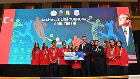 Mahalle Ligi Turnuvası Ödülleri Sahiplerini Buldu