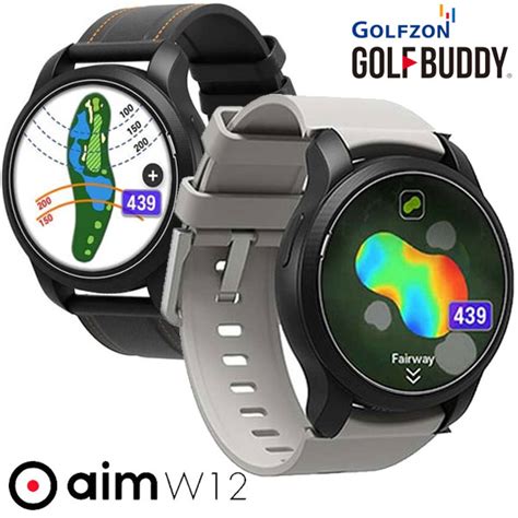 【楽天市場】kahnisさんさんの【あす楽対応】ゴルフバディ Golfbuddy Aim W12 Gpsゴルフナビ 腕時計型 Golfzon 日本正規品 2023モデルgzoneゴルフ