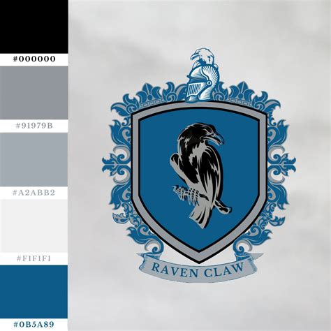 Harry Potter Hogwarts House Colors Color Palettes And Hex Codes