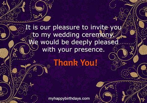 55 Best Wedding Invitation Messages - Best Wording Ideas