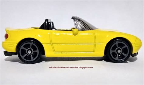 Mi colección de autos a escala 1991 Mazda MX 5 Miata Hot Wheels 1 64