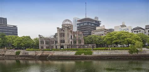 View on the Atomic Bomb Dome in Hiroshima Japan. UNESCO World Heritage ...