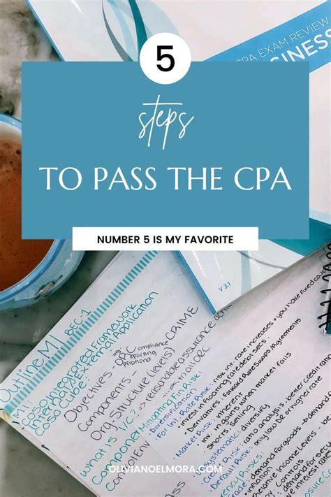 5 Steps To Pass Any Exam Cpa Exam Motivation Cpa Exam Studying Cpa Exam