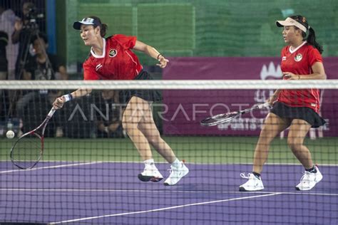 Soft Tenis Ganda Putri Indonesia Raih Perunggu Antara Foto