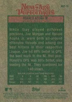 Topps Heritage New Age Performers Nap Ronald Acu A Jr