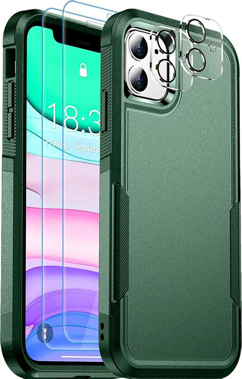 SPIDERCASE Funda a prueba de golpes para iPhone 11 protección contra