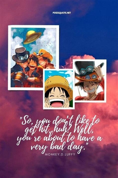 Monkey.D.Luffy Quotes In Onepiece Series | PixelsQuote.Net