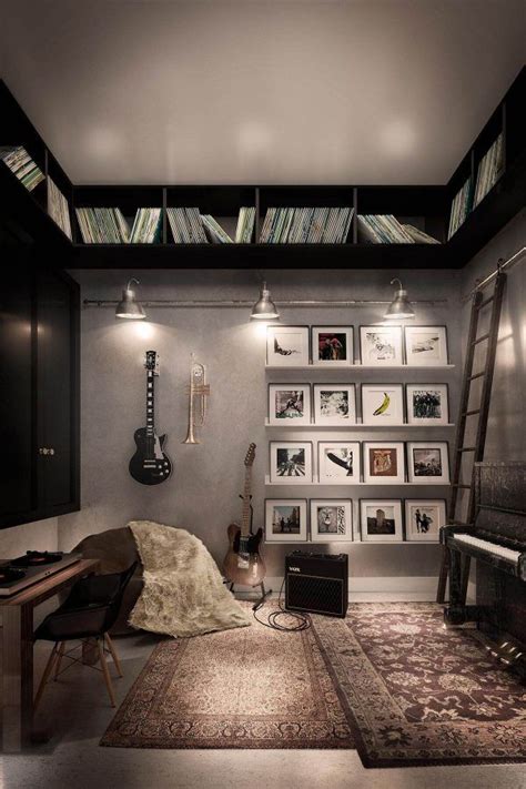 30+ Music Themed Bedroom Design and Decor Ideas - MaterialSix | Home ...