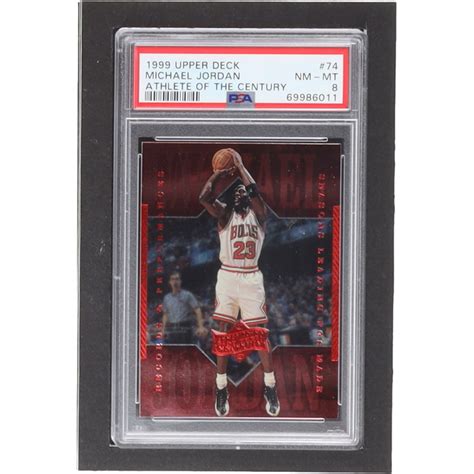 Michael Jordan Upper Deck Michael Jordan Athlete Of The Century