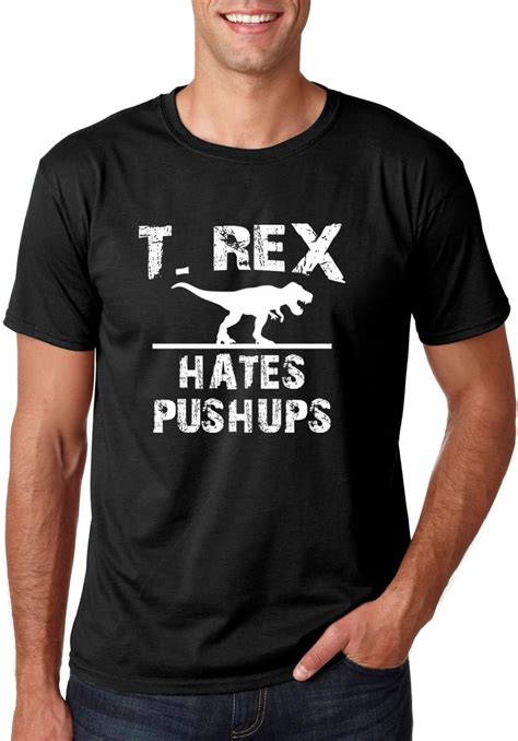 Cbtwear T Rex Hates Push Ups Funny Ts Sarcastic