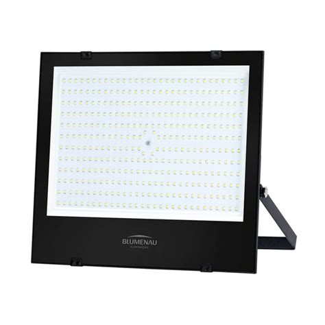 Refletor Led W Luz Branco X Cm Bivolt Preto Ip Blumenau