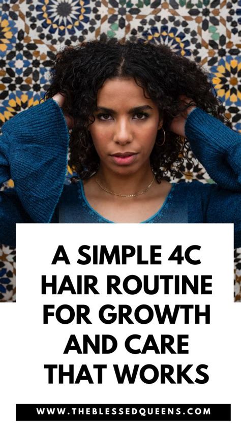 A Simple 4c Hair Routine For Growth And Care That Works Hair Routines