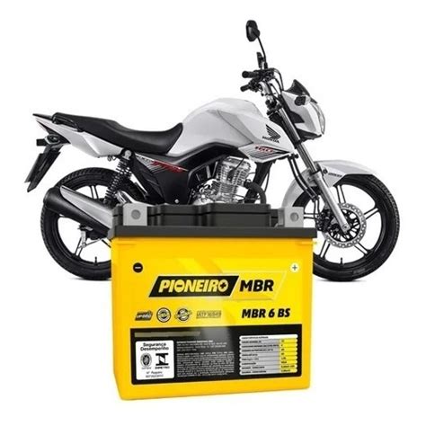 Qual A Melhor Bateria Para Moto 150 - Bateria De Moto Titan 150, Xtz Crosser, Biz 125 6 Amperes - Pioneiro ...