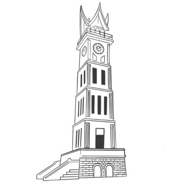 Gadang Clock Tower PNG Transparent Images Free Download | Vector Files ...