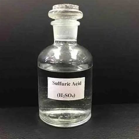 Dilute Sulphuric Acid In Reagent Bottle By Martyn Off