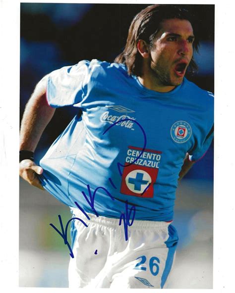 Francisco Kikin Fonseca Mexico Signed Cruz Azul Soccer X Photo Ebay