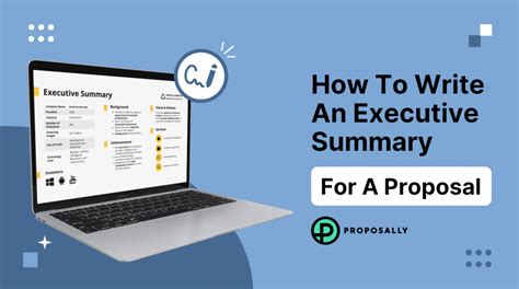 How To Write An Executive Summary For A Proposal Proposally Ai