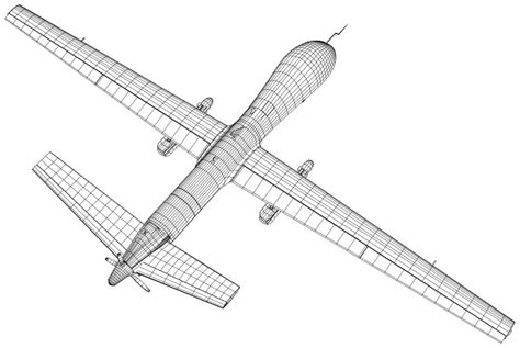 Sentry awacs radar plane the layers of visible Vector Image