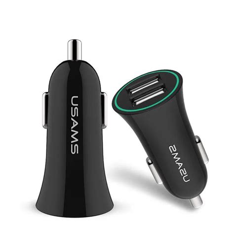 Usb Car Charger Dual Usb Phone Charger Lighter A Mobile Phone Car