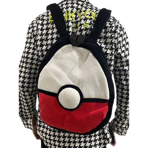 Pokemon Pokeball Plush Backpack 40cm - Pokemon Merchandise | Pokemon Store