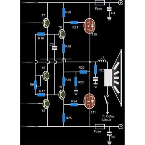 Ahuja Watt Amplifier Circuit Diagram