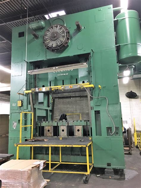 Ton Capacity Usi Clearing Straight Side Press For Sale Call