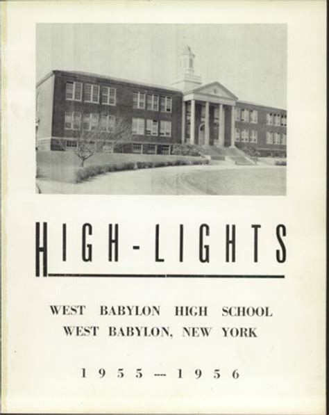 Explore 1956 West Babylon High School Yearbook, West Babylon NY ...