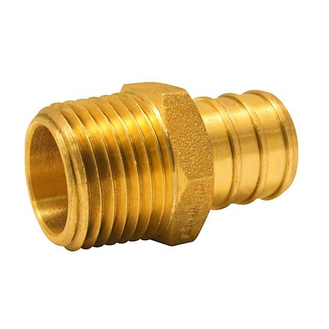 Crimp Pex Male Adapter Lead Free Brass Procuru Plumbing