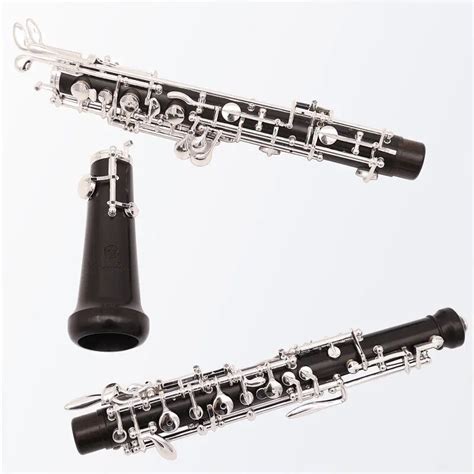 Oboe C De Grado Superior Del Cuerpo De Bano Llaves De Madera De Silier