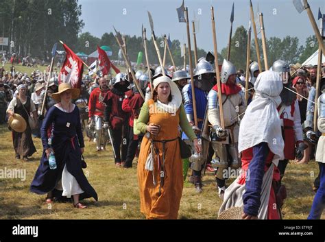 Battle Of Grunwald 1410 Stock Photo Alamy