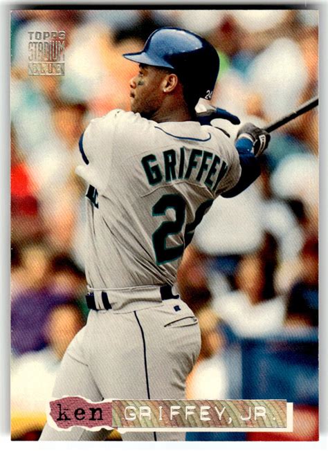 Stadium Club Ken Griffey Jr Golden Rainbow Ebay