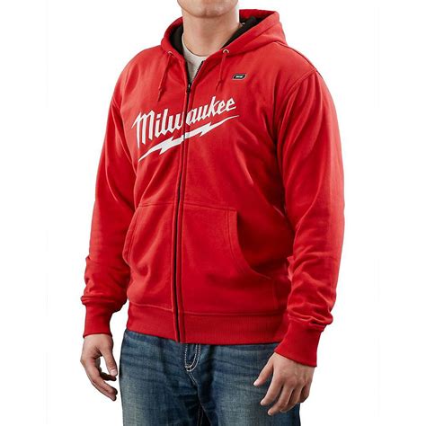 Milwaukee Tool M12 Cordless Red Heated Hoodie Kit Double Extra Large