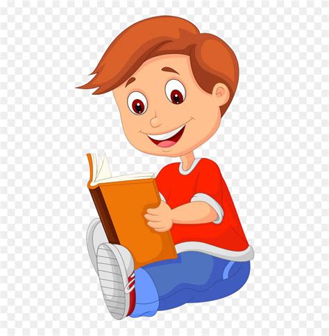 Download Reading Villain Clipart Vector Read Book - Boy Reading Book ...