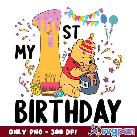 winnie the pooh 1st birthday