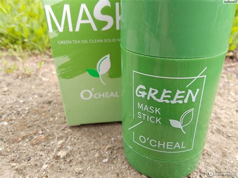 Глиняная маска-стик O'Cheal с зелёным чаем Green Mask Stick - «🍀Маска ...