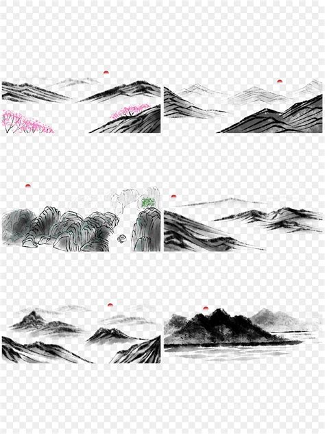 Chinese Style Landscape PNG Image Chinese Style Landscape 34PNG Free