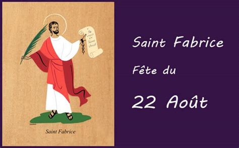 F Te De Fabrice Le Ao T Du Calendrier