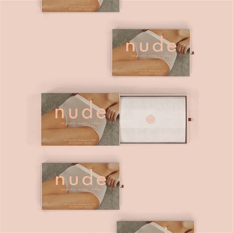 NUDE Organic Underwear Behance