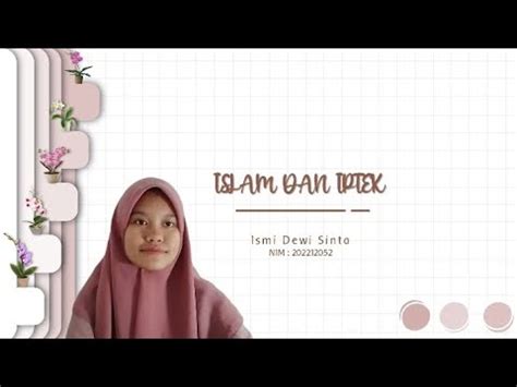 Islam Dan Iptek Youtube