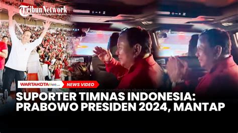 Sikap Hormat Prabowo Usai Diteriaki Presiden Oleh Suporter