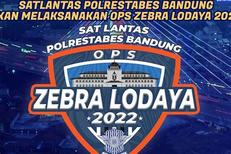 Di Bandung Akan Ada Operasi Zebra Lodaya Mulai Hari Ini Berikut