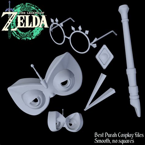 STL File Cosplay Purah Legend Of Zelda Tears Of Kingdom Best Quality