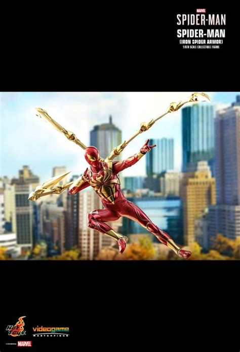 Marvel S Spider Man Spider Man Iron Spider Armour Th Scale Hot Toys Action Figure