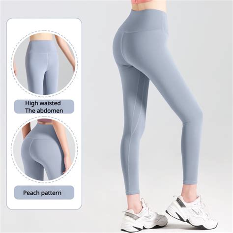 Hip Lift Yoga Pants Non Marking Tummy Tuck Quick Dry Women Fitness